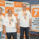 Alexandre Lança, Marilberto França e José Carlos de Menezes, da Affinity