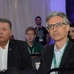 Alexandre Sampaio, da FBHA, e Marcos Ferraz, da Clia Brasil