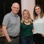 Altamiro Medici e Thaís Jareno, da SAA, e Mariana Trevizan, da United