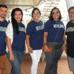 André Nascimento, Roberta Maia, Marlene Pachá, Anitta Souza e Osmar Souza, da Sealink