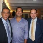 Antonio Castillo, ex conselheiro do Escritório comercial do Perú, Alfredo Novais da ABN Trading e Carlos Arca da Oficinas Comerciais de Promperu Antonio Castillo, ex conselheiro do Escritório comercial do Perú, Alfredo Novais da ABN Trading e Carlos Arca da Oficinas Comerciais de Promperu