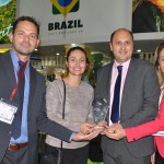 Durante a WTM, o Brasil recebeu o prêmio de melhor estande para se fazer negócios.