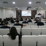 Auditório do novo escritório da Schultz em Curitiba