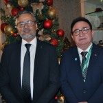 Bob Santos, do MTur, e Manoel Linhares, presidente da ABIH Nacional