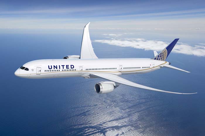 Boeing 787-10 Dreamliner da United Airlines