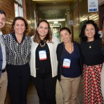 Braian Moura, e Carlise Biachi, da Brocker, Roberta Tanos, Monica Kezan e Monica Samia, da Braztoa, e Any Brocker, da Brocker Turismo