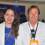 Brenda Silveira, do Porto de Galinhas CVB e MassimoPelletteri, da Associação de Hotéis de Porto de Galinhas Brenda Silveira, do Porto de Galinhas CVB e MassimoPelletteri, da Associação de Hotéis de Porto de Galinhas