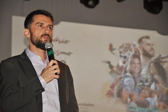 Conheça os vencedores do prêmio 'Isto é Mato Grosso do Sul'; fotos 1 Bruno Wedling, presidente da Fundtur-MS, durante a abertura do Prêmio Isto é Mato Grosso do Sul