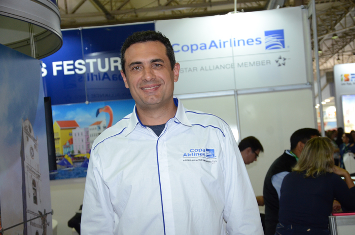 Carlos Antunes, assumiu a gerência Regional de Vendas da Copa Airlines