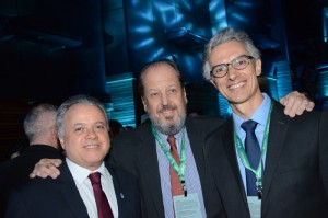 Carlos Prado, Eduardo Sanovicz e Marcos Ferraz