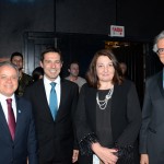 Carlos Prado, da Abracorp, Eduardo Zorzanello, do Festuris, Magda Nassar, presidente da Abav Nacional, e Marco Ferraz, da Clia Abremar