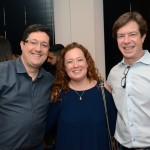 Cesar Turlão, da Mondiale, Priscilla Félix, do Serhs, Marcelo Neves, do Nannai