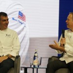 Chef espanhol Ramón Freixa e chef francês Jean Philippe
