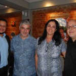 Clayton Ramos, da Atlas Operadora, Evando Gelmego, da W.E.M Brasil, Maria Amélia, da Memeia Representações Turísticas e Marco Orsolim, da W.E.M Brasil Clayton Ramos, da Atlas Operadora, Evando Gelmego, da W.E.M Brasil, Maria Amélia, da Memeia Representações Turísticas e Marco Orsolim, da W.E.M Brasil