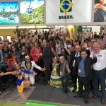 Delegação brasileira celebra prêmio concedido pela WTM