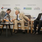 Deputado Newton Cardoso com ex-presidente Temer e o deputado Herculano Passos