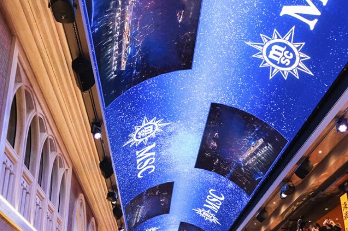 'Black Week' da MSC tem descontos de até 40% em produtos nacionais e internacionais 1 MSC Grandiosa durante sua inauguração