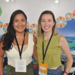 Débora Linhares e Gabriela Diaz, do Recife CVB Débora Linhares e Gabriela Diaz, do Recife CVB