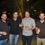 Emerson Cordova, Eduardo Loyo, do Marulhos Resort, com Mario Pilar e André Reid, da Secretaria de Turismo de Ipojuca