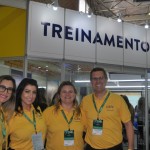 Equipe CVC no espaço de treinamentos do Festuris Gramado