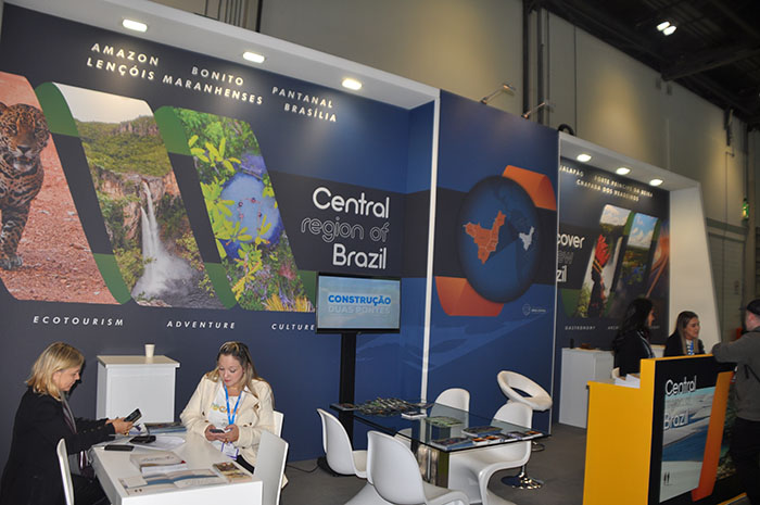 Maranhão aposta em promoção conjunta com estados: "resultados são maiores" 2 Estande do Consórcio Brasil Central