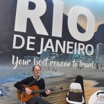 Estande do Rio de Janeiro trouxe um show com clássicos da Bossa Nova