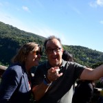 Estela Farina, da NCL, e Ricardo Alves, da Velle