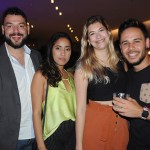 Felipe Giannini, Niegna Lilian e Isabella Almeida, da Absolut Sport, e Jeanleo Figueira, da Havas