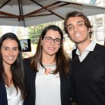 Fernanda Pultrini, Valéria Mariano e Pedro Magri, da Meliá