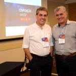 Fernando Santos, da Abav-SP, e MArcelo Matera, ABC Turismo