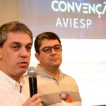 Fernando Santos, presidente da Abav-SP, e Marcos Luca, presidente da Avesp