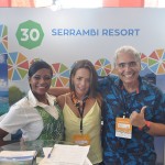 Gabriela Maria, Monica Piccinna e José Inácio do Serrambi Resort