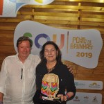 Gisela Latache, da Assessor, com Massimo Pelliterri, da AHPG
