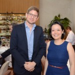 Gonzalo Romero e Claudia Shishido, da Air Europa