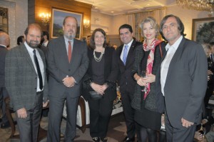 Guilherme Paulus, Eduardo Sanovicz, Magda Nassar, Newton Cardoso Jr, Caroline Putnoki e Jean-Philippe Pérol