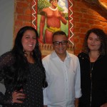 Heloísa Aguiar, da Agaxtur Viagens, Ricardo Pereira e Karina Mendes da Europlus Heloísa Aguiar, da Agaxtur Viagens, Ricardo Pereira e Karina Mendes da Europlus
