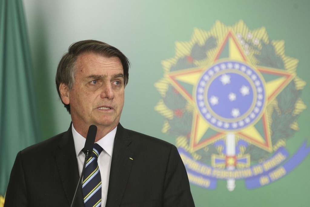 O presidente Jair Bolsonaro