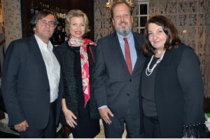 Jean-Philippe Pérol, Caroline Putnoki, Eduardo Sanovicz e Magda Nassar