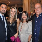 João Augusto Machado, da Abav-RS, e sua esposa Fernanda, com Rita Vasconcelos, da Abav-RS e o marido Ubiratan Leal