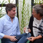 Juarez Cintra Neto, com Mari Masgrau, do M&E