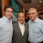 Juarez Cintra Neto, do Grupo Ancoradouro, José Roberto Trinca, da AA, e Luiz Âmbar, da Ancoradouro
