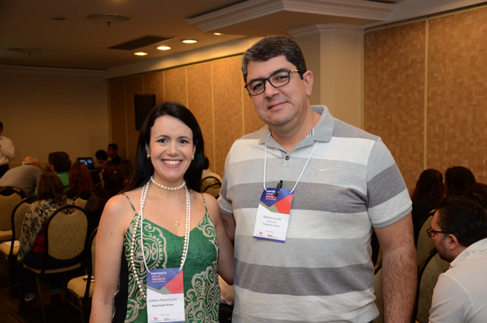 Confira as fotos do segundo dia de Convenção Aviesp 1 Juliana Assumpção e Marcos Lucas da Aviesp