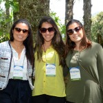 Julieta Ruiz, Bruna Neves, e Elaine Accacio, da Iberostar