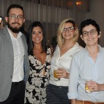 Junior Oliveira, do LSH, com Tácia Portes, Karen Sebrian e Caroline Assucena, da Journeys