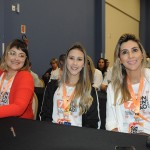 Karol Braga, Myllena Guimarães e Ana Paula Teixeira, da Affinity