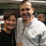 Katia Nishida e Marcos Sena, da CVC