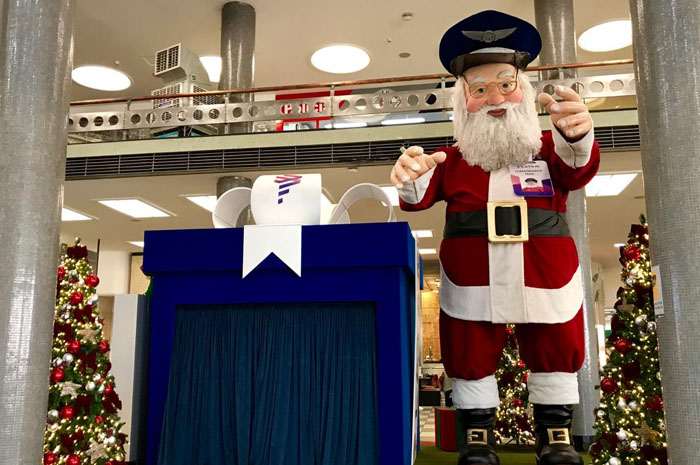 Curiosidades 6 Latam leva decoração de Natal para o Aeroporto de Congonhas pelo sexto ano consecutivo Curiosidades
