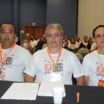 Luiz Américo, Alexandre Brum e Wilson Ramos, da Affinity