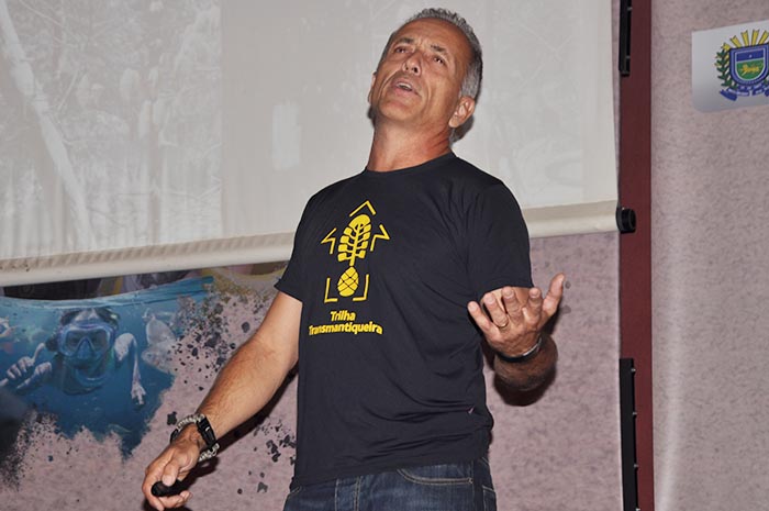 Rede Trilhas: Brasil já tem 2 mil km de trilhas de longo curso sinalizadas 1 Luiz Aragão, da Rede Brasileira de Trilhas de Longo Curso