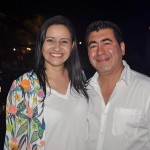 Luísa Molina, Fine World (Colômbia) e Ruben Aguilera, da Terra Travel (Argentina)